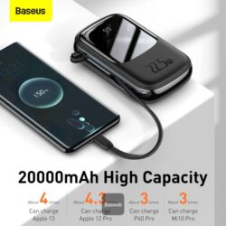 پاوربانک باسئوس 10000 میلی آمپر Baseus Qpow Pro 22.5w
