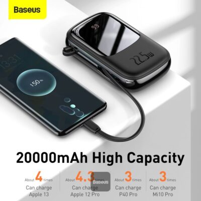 پاوربانک باسئوس 10000 میلی آمپر Baseus Qpow Pro 22.5w