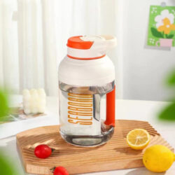 portable juice bucket رنگ نارنجی