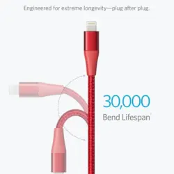 کابل تبدیل USB به لایتنینگ انکر مدل A8453 PowerLine II Plus