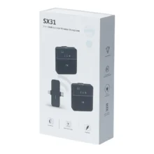 میکروفن یقه ای مدل SX31 dual 3in1 Multi-Function بسته 2 کاربره