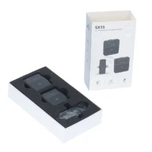 میکروفن یقه ای مدل SX31 dual 3in1 Multi-Function بسته 2 کاربره