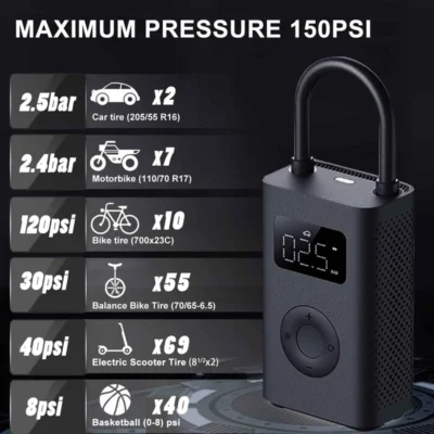 پمپ باد شیائومی مدل Xiaomi Air Compressor 2 MJCQB06QW