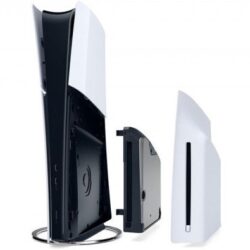 کنسول بازی سونی PS5 Slim استاندارد به همراه یک دسته اضافه + پایه شارژر PlayStation 5 Slim Drive