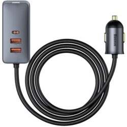 شارژر فندکی 120 وات بیسوس مدل Baseus CCBT-B0G Car Charge