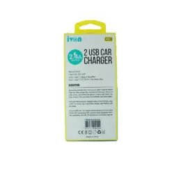 فندکی اتومبیل تایپ سی فست دو‌ پورت IVON CC38