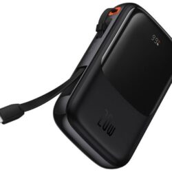 پاوربانک باسئوس مدل Qpow PPQD H با ظرفیت 10000 میلی آمپر و توان 20