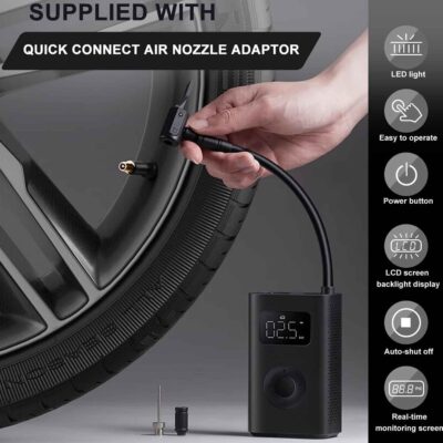 پمپ باد شیائومی مدل Xiaomi Air Compressor 2 MJCQB06QW