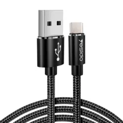 کابل تبدیل USB به USB-C یسیدو مدل CA-54 طول 30 سانتی متر