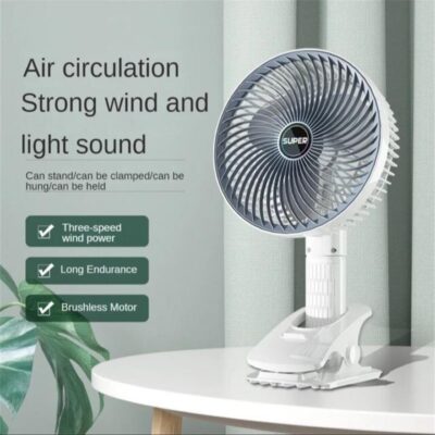 مینی پنکه کلیپسی چند حالته circulation clamp fan 381
