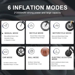 پمپ باد شیائومی مدل Xiaomi Air Compressor 2 MJCQB06QW