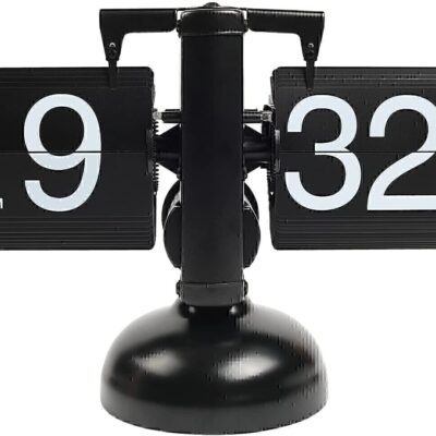 ساعت رومیزی ورقه‌ای Flip Clock با طراحی کلاسیک و مدرن